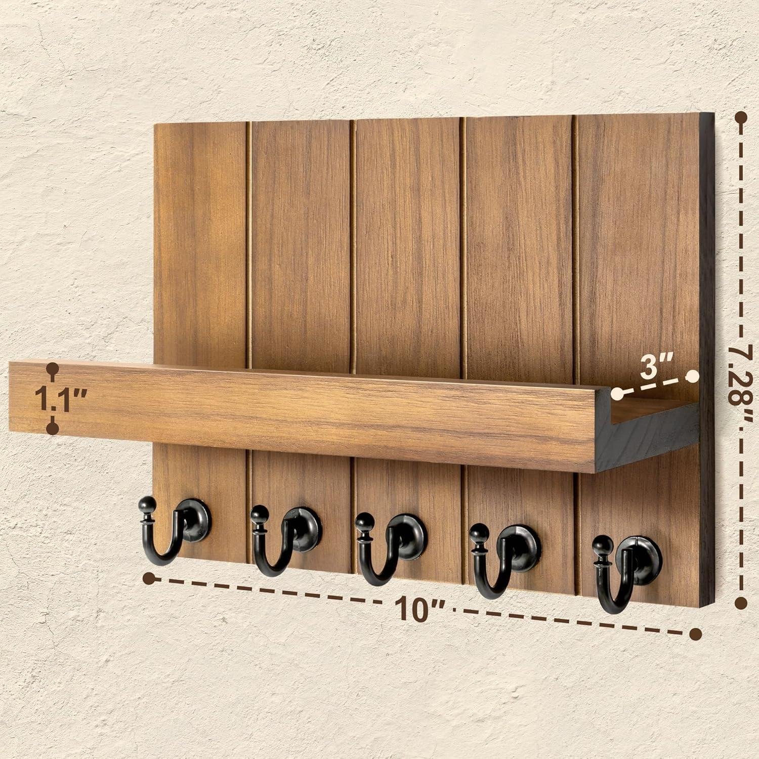 We've Found the Perfect Rustic Key Organizer for Your Entryway