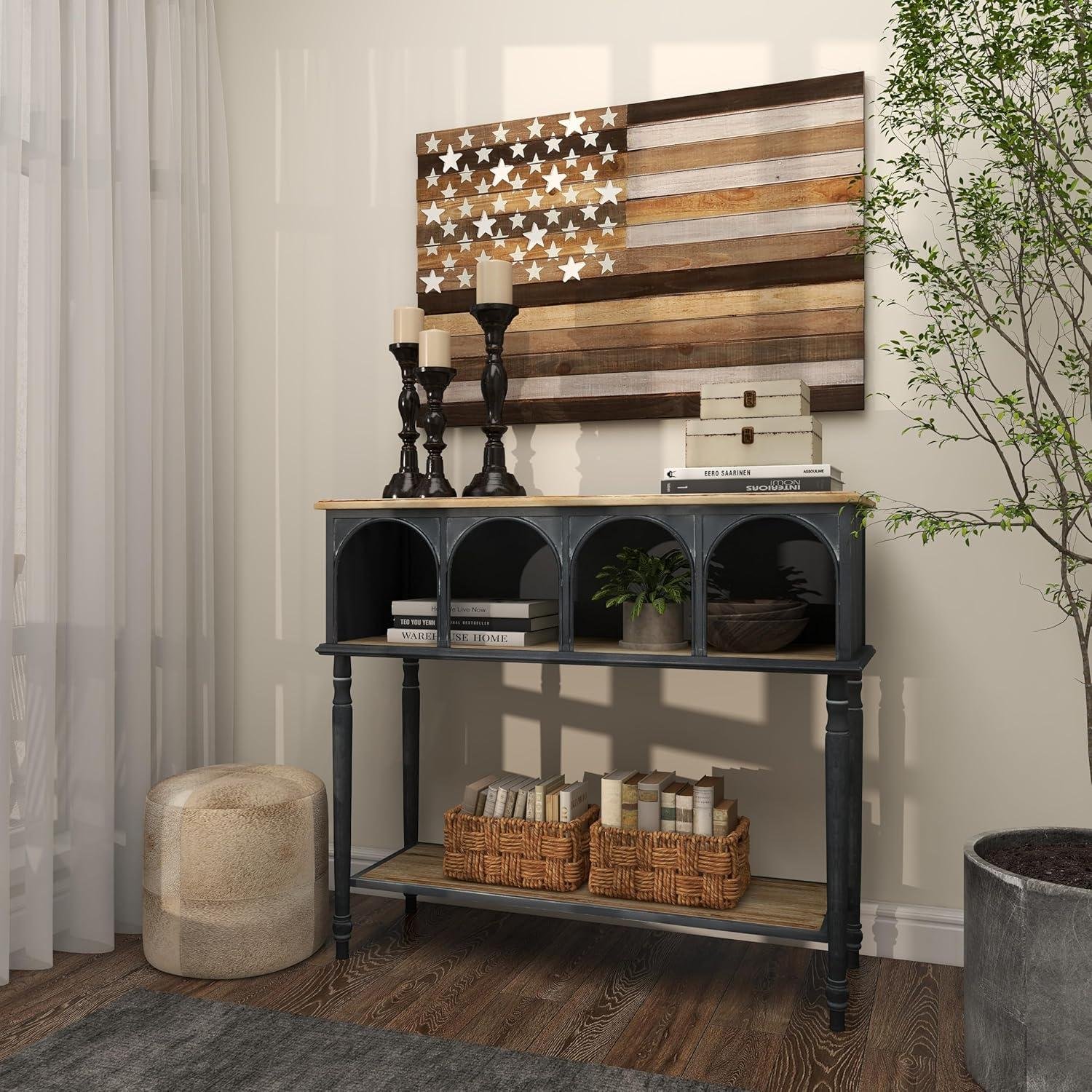 Our Honest Review: Deco 79 Wood American Flag Wall Art