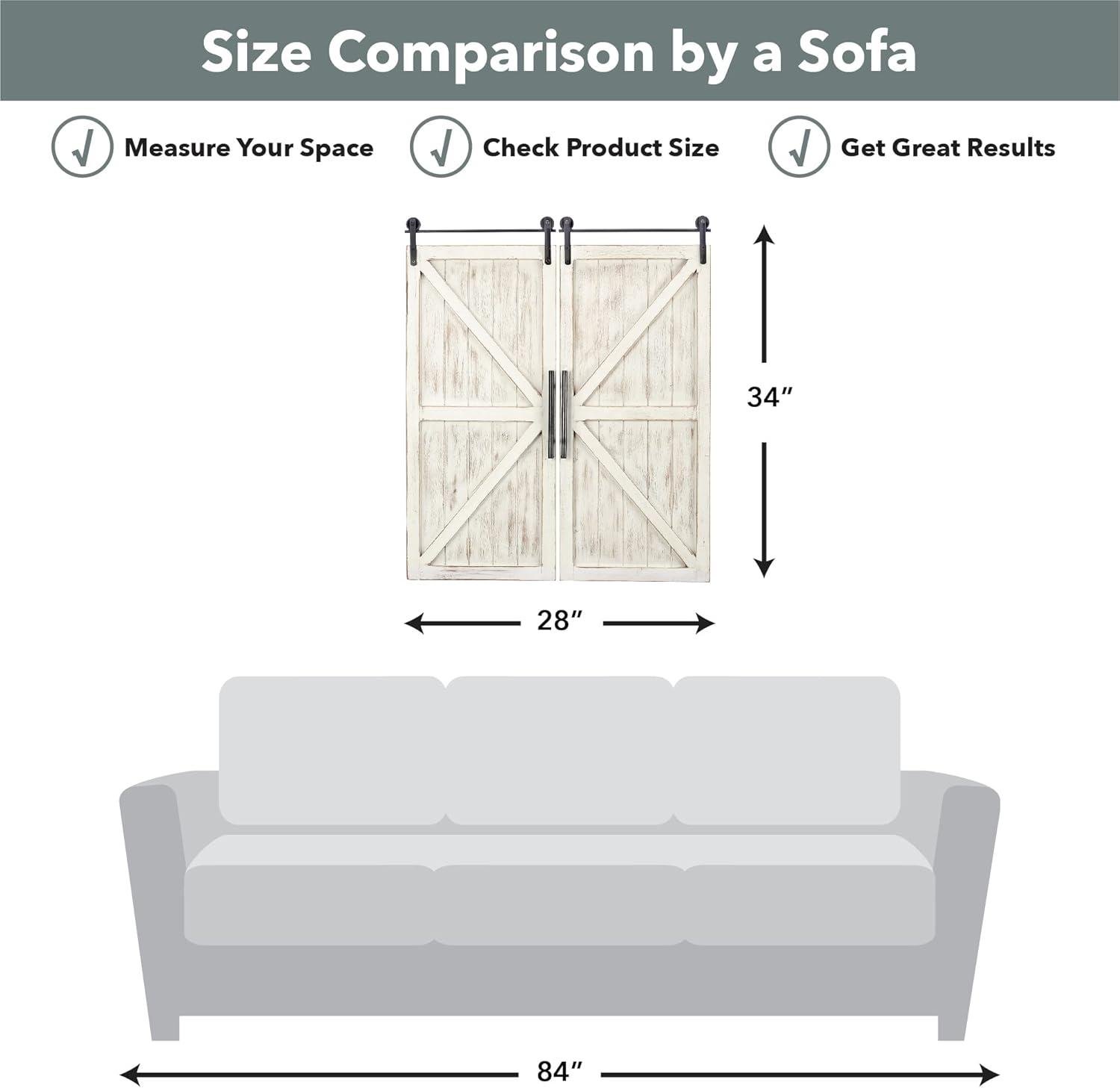 Our Review of FirsTime & Co. Barn Door Plaques: Rustic Charm