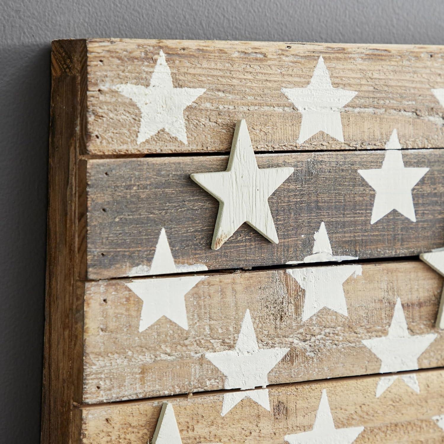 Our Honest Review: Deco 79 Wood American Flag Wall Art