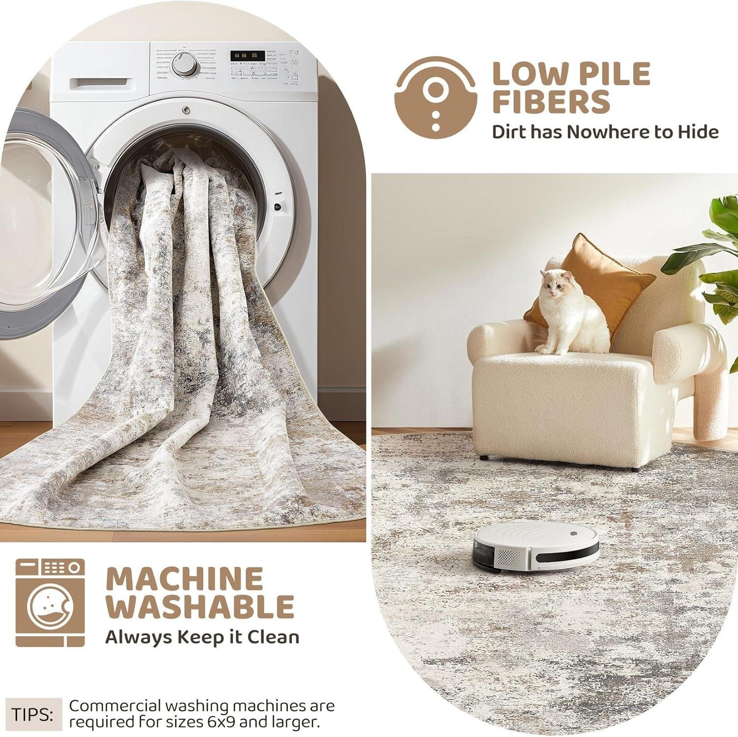 Our Honest Review: Soft, Stylish, and Easy-Clean 9x12 Area Rug