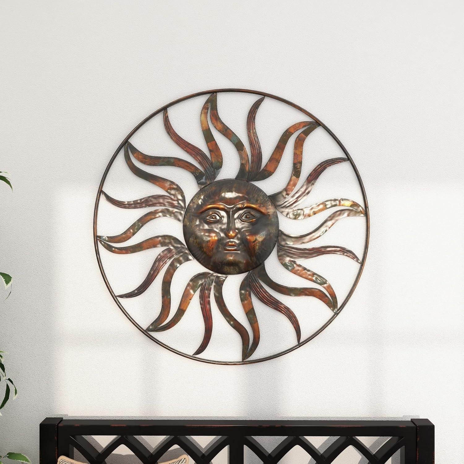 Our Honest Take on Deco 79's Stylish Metal Sun Wall Decor