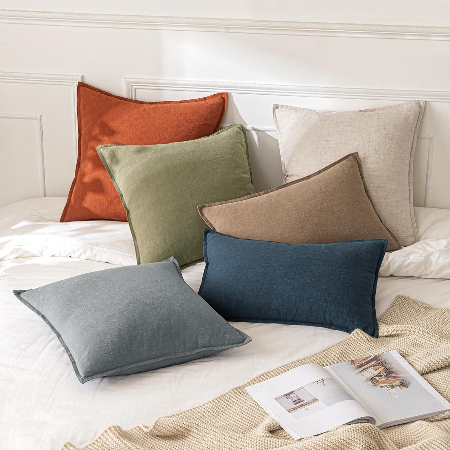 Our Hands-On Review: MIULEE Linen Euro Pillow Covers

AI: 
