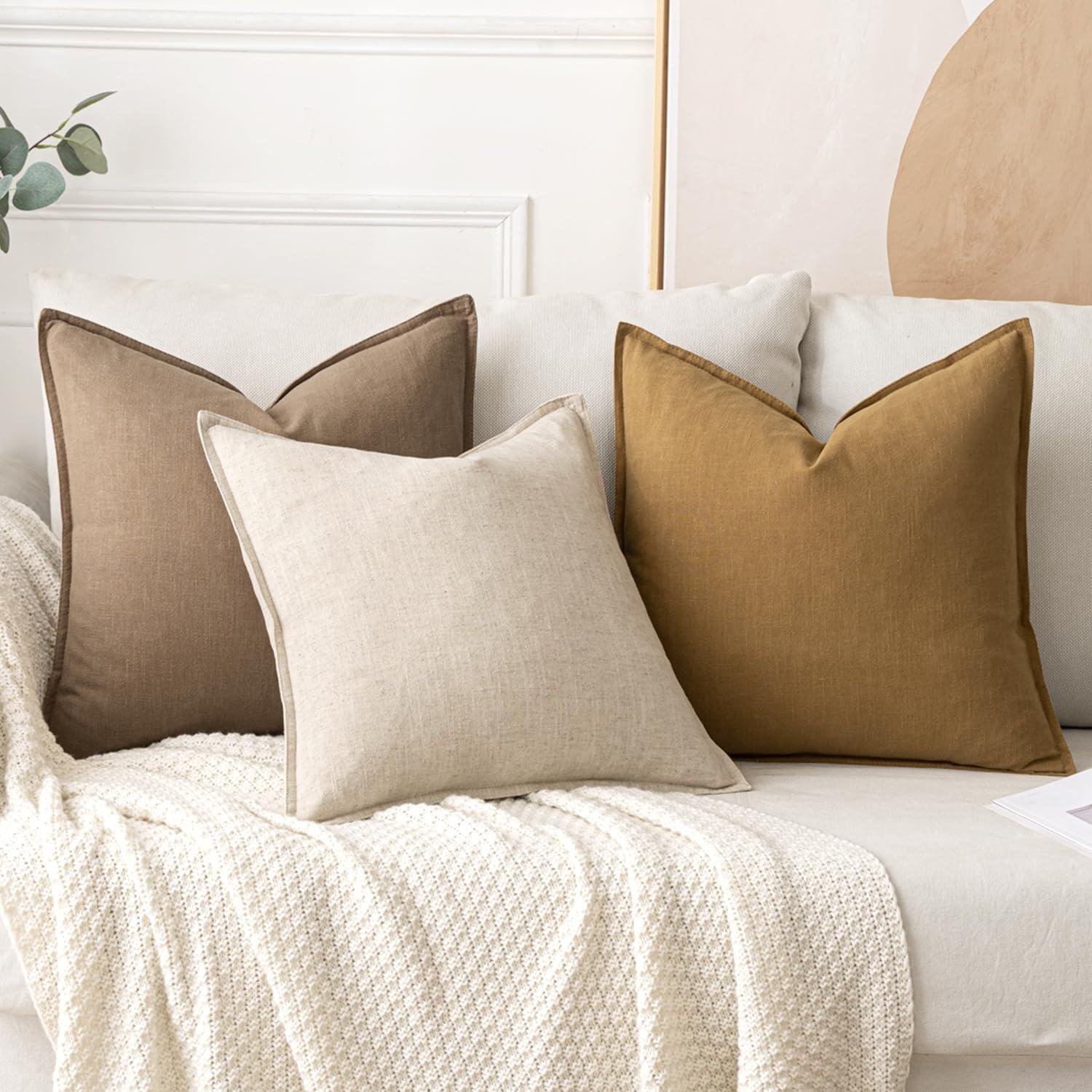 Our Hands-On Review: MIULEE Linen Euro Pillow Covers

AI: 