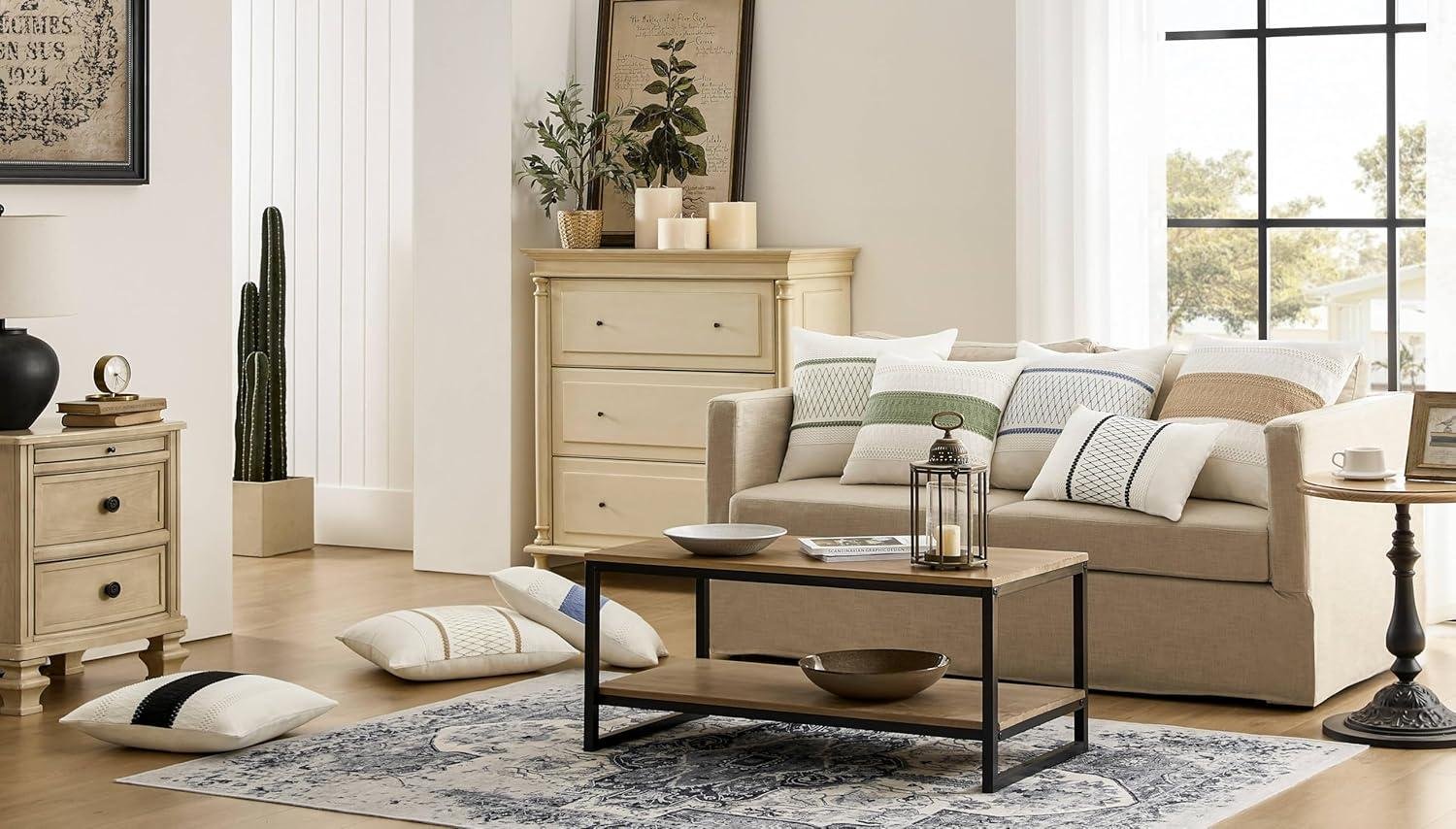 We Explore ZeeMart's Boho Sage Green Pillow Covers