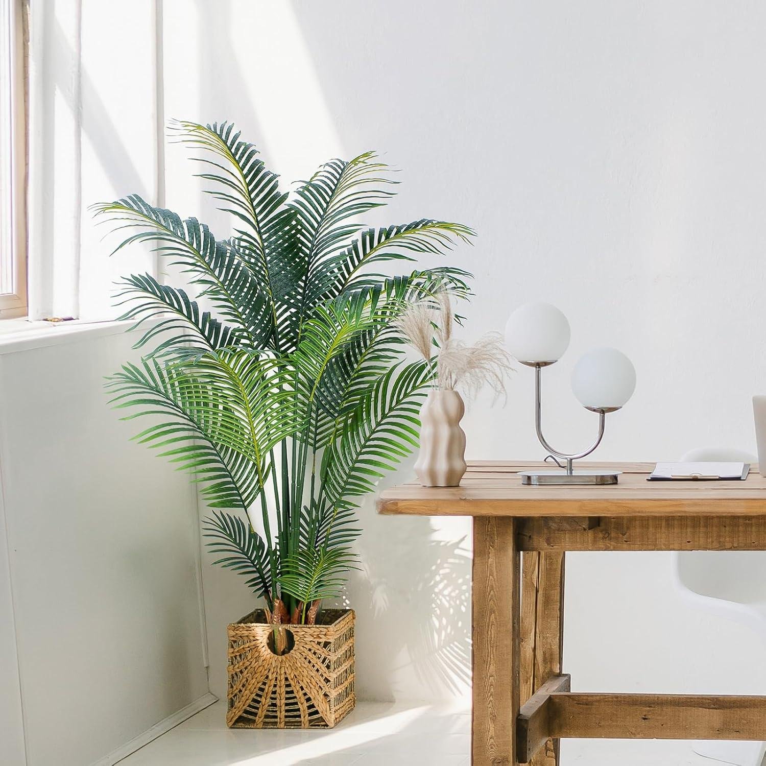 Our Honest Review: 5 Ft Artificial Tropical Palm Tree for Any Space