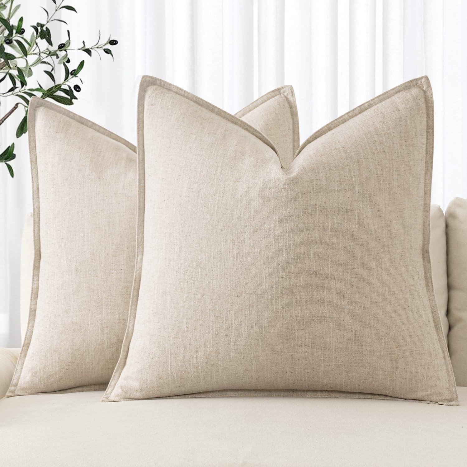 Our Hands-On Review: MIULEE Linen Euro Pillow Covers

AI: 
