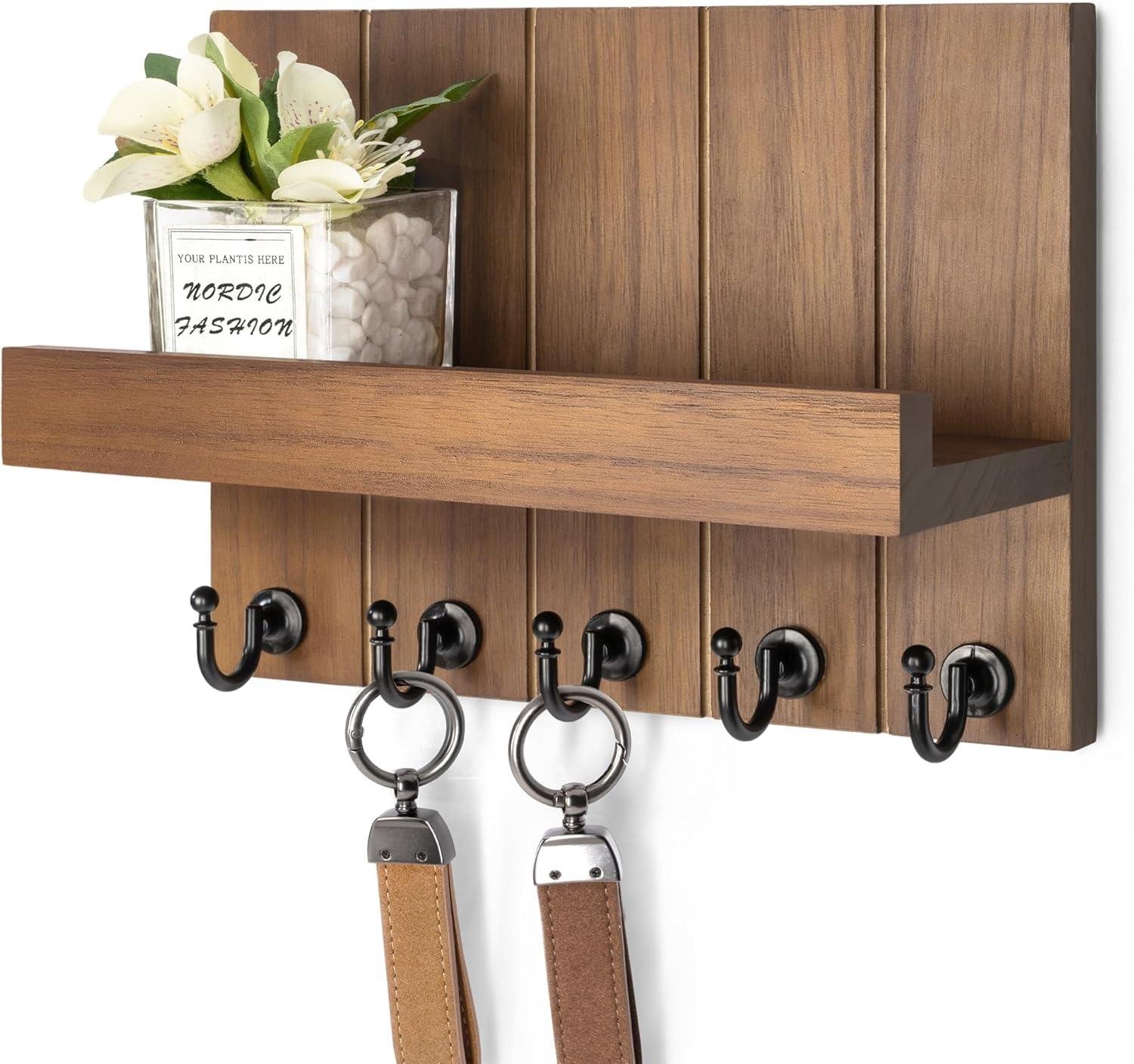 We've Found the Perfect Rustic Key Organizer for Your Entryway