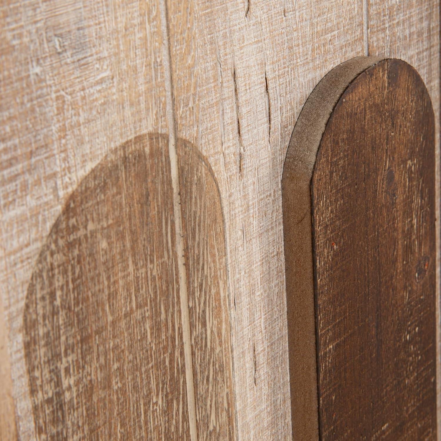 Our Take on Creative Co-Op's Wood Framed Wall Décor with Raised Paddles
