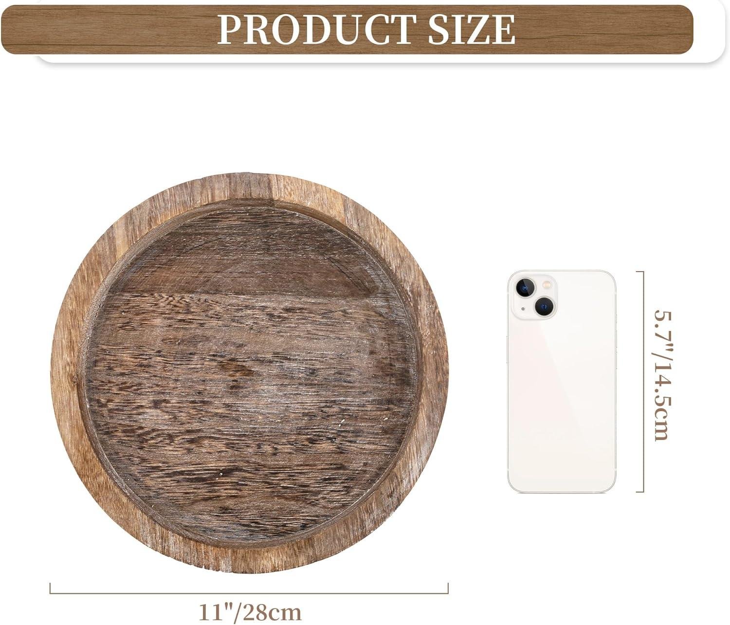 Our Review: Rustic Elegance in This Versatile Wooden Tray