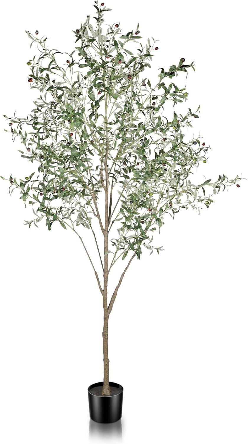 Why We Love Our 8ft Faux Olive Tree for Easy, Stylish Decor