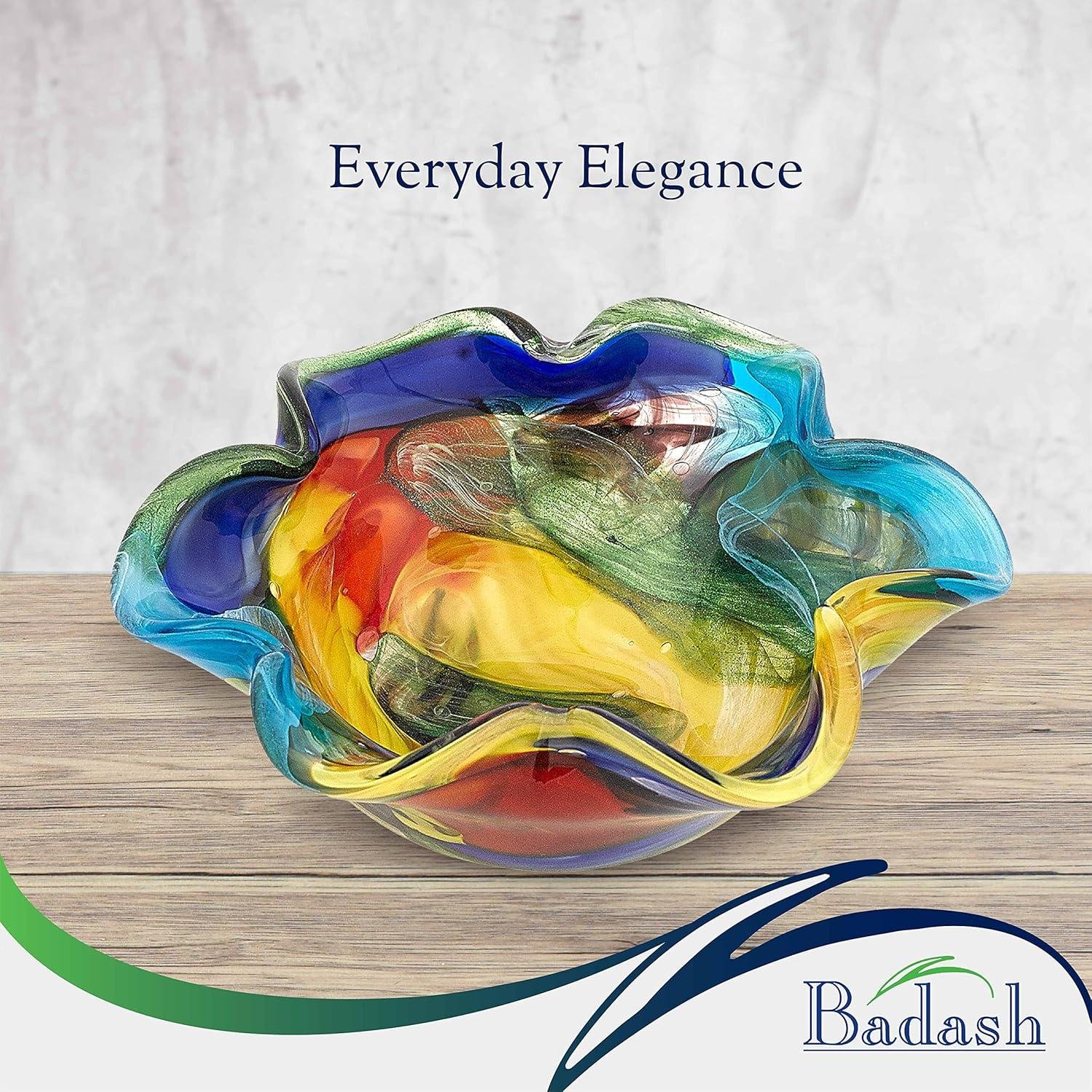 Our Experience with the Badash Stormy Rainbow Murano Glass Bowl