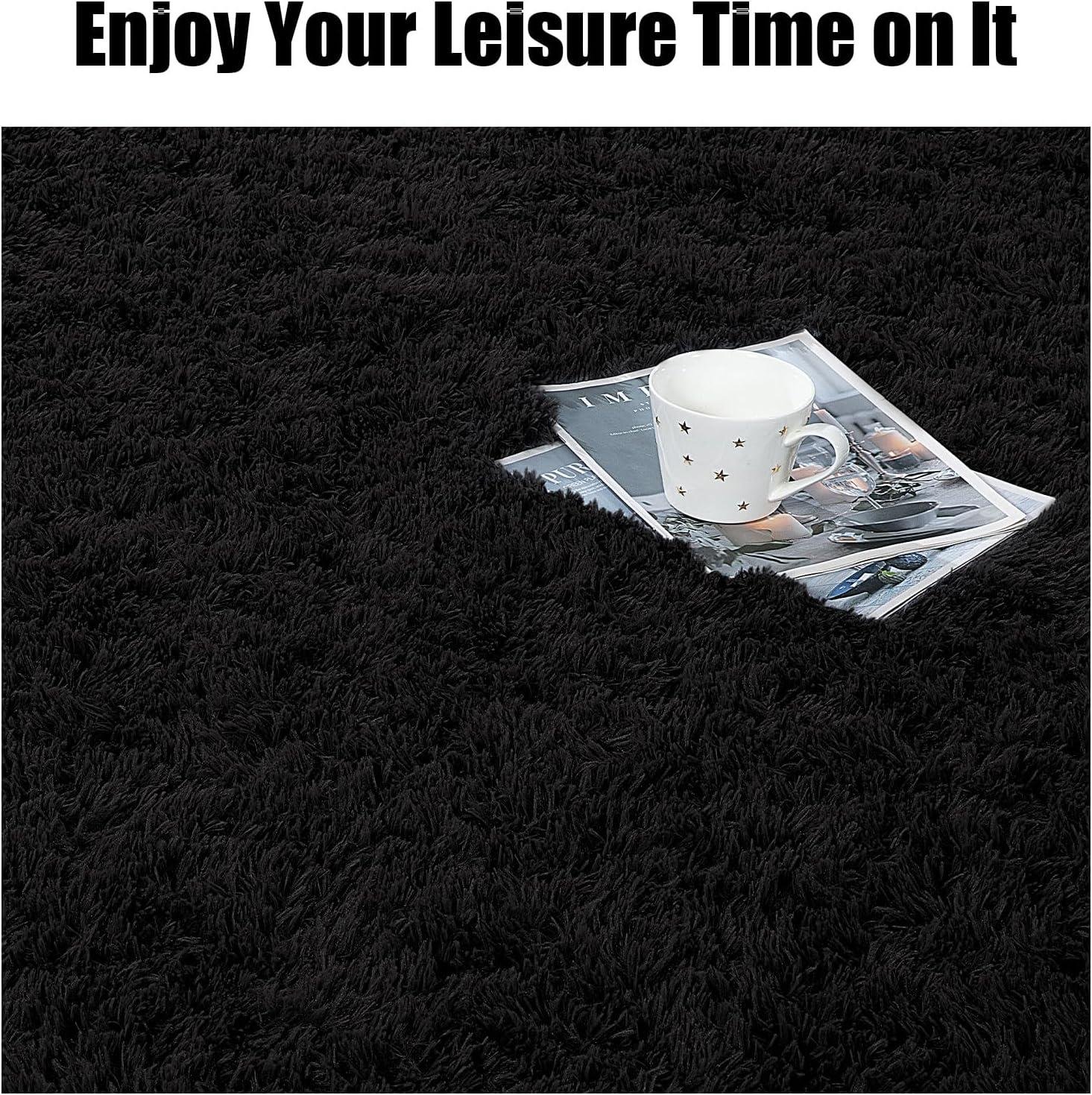 Why We Love Our HOMBYS Fluffy Rug: Cozy, Soft, and Stylish