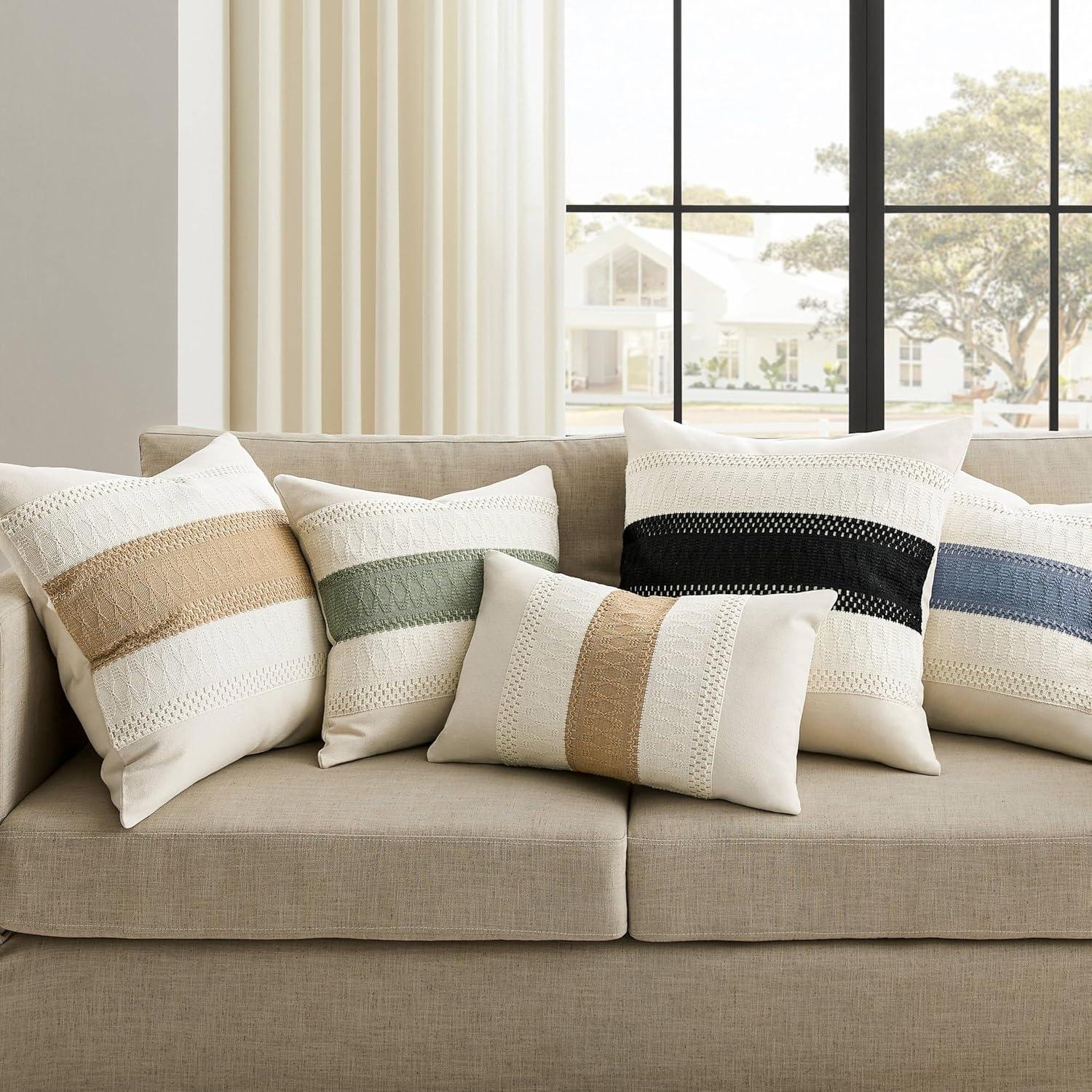 We Explore ZeeMart's Boho Sage Green Pillow Covers