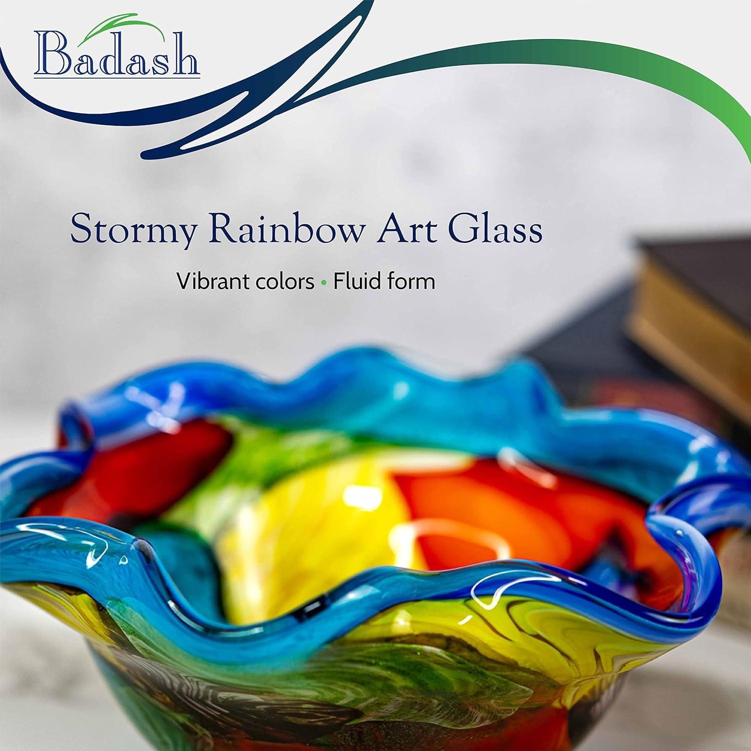 Our Experience with the Badash Stormy Rainbow Murano Glass Bowl