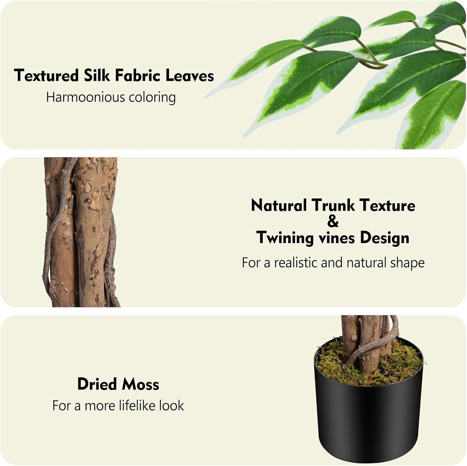 Our Honest Review: 4ft Lush Ficus Artificial Tree for Home Decor