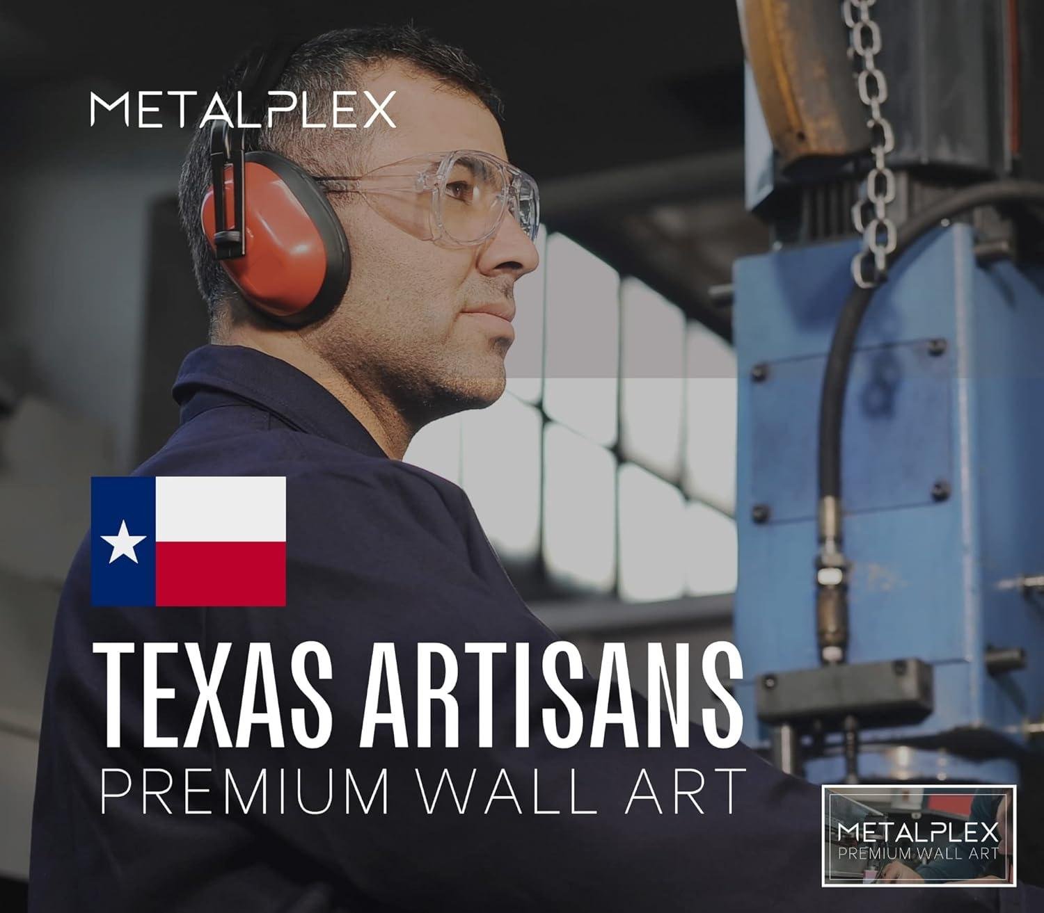 Our Honest Review of METALPLEX Large Mountain Range Metal Wall Art