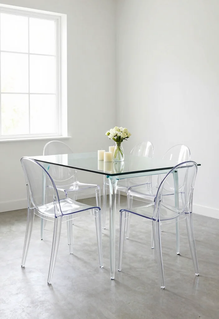 19 Small Space Decor Hacks That Will Make Your Home Feel Huge (You Won't Believe #11!) - 12. Incorporate Glass Elements 1