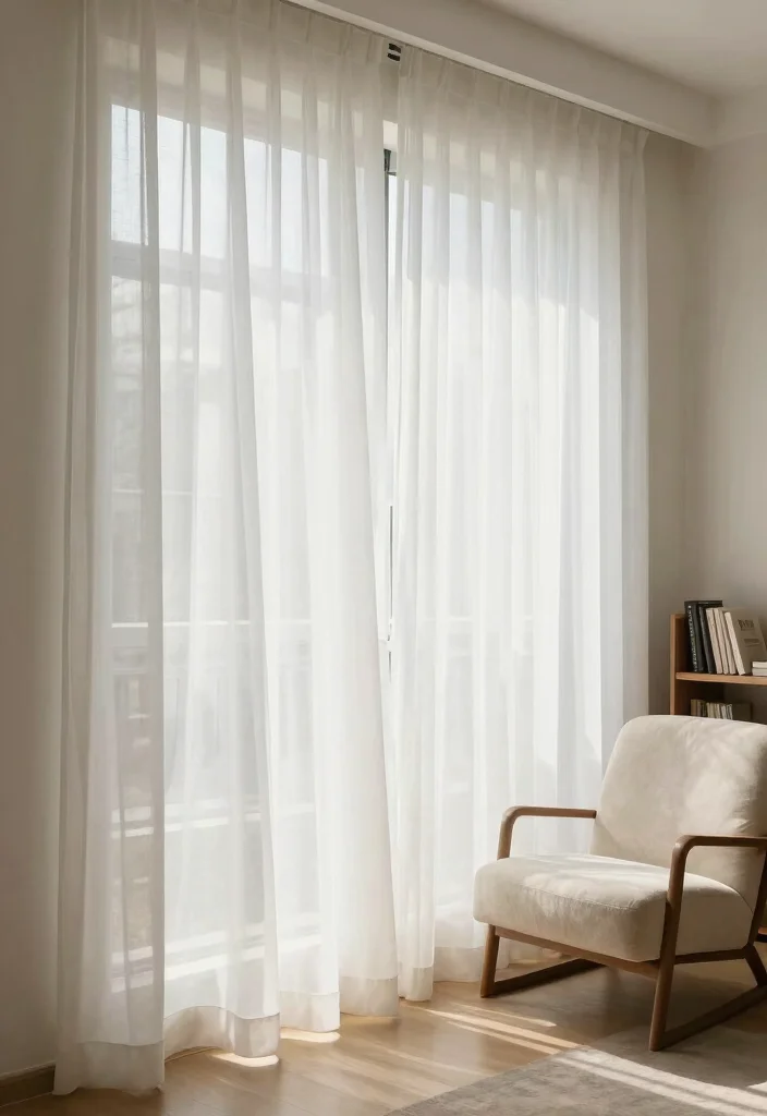 19 Small Space Decor Hacks That Will Make Your Home Feel Huge (You Won't Believe #11!) - 15. Smart Use of Curtains 1