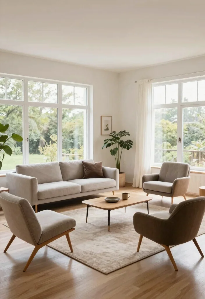 19 Small Space Decor Hacks That Will Make Your Home Feel Huge (You Won't Believe #11!) - 7. Floating Furniture 1