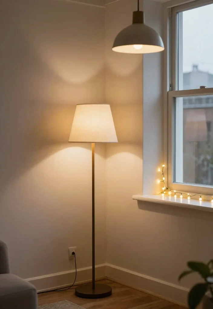 19 Small Space Decor Hacks That Will Make Your Home Feel Huge (You Won't Believe #11!) - 9. Light It Up 1