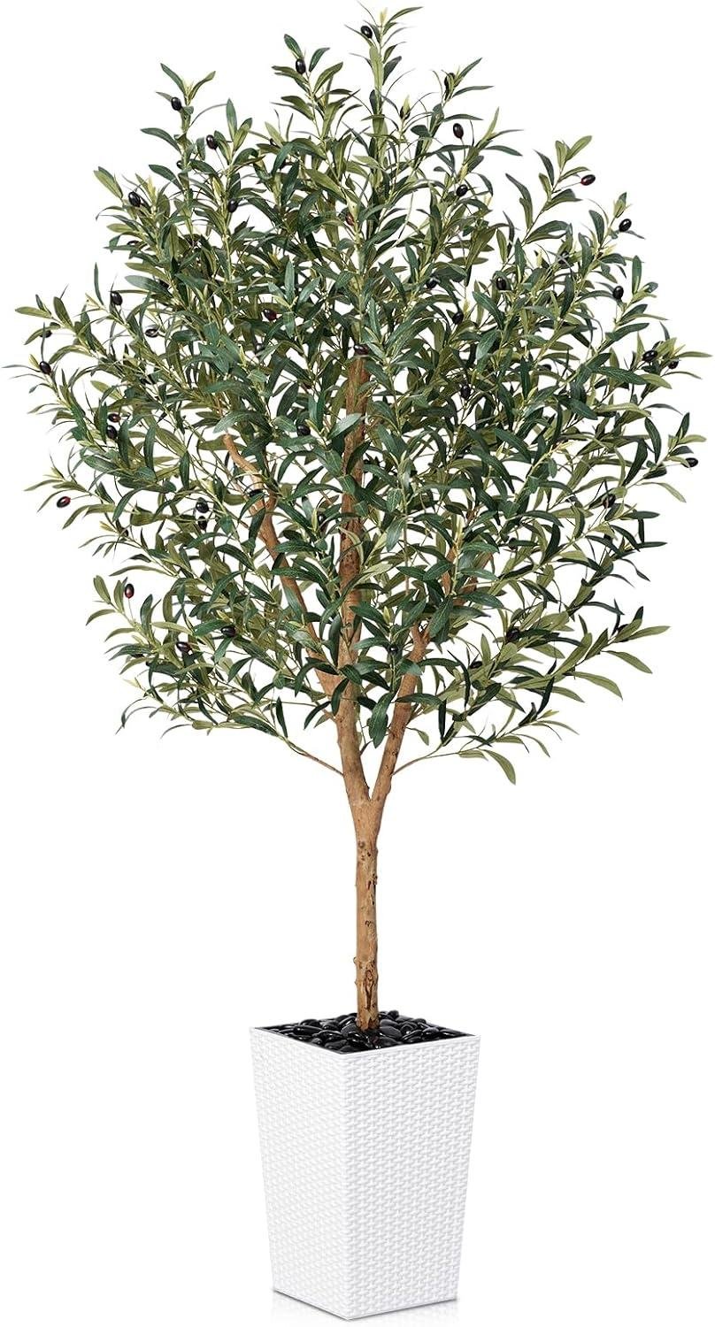 Our Honest Review: Beautiful & Realistic 6FT Artificial Olive Tree