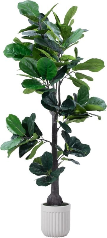 Our Review of the 7FT Artificial Fiddle Leaf Fig Tree with Planter