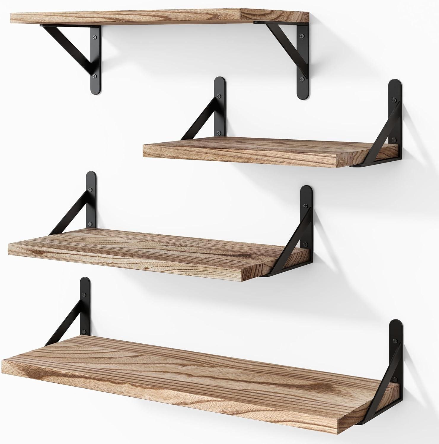 Our Review: YGEOMER Farmhouse Floating Shelves Transform Any Room