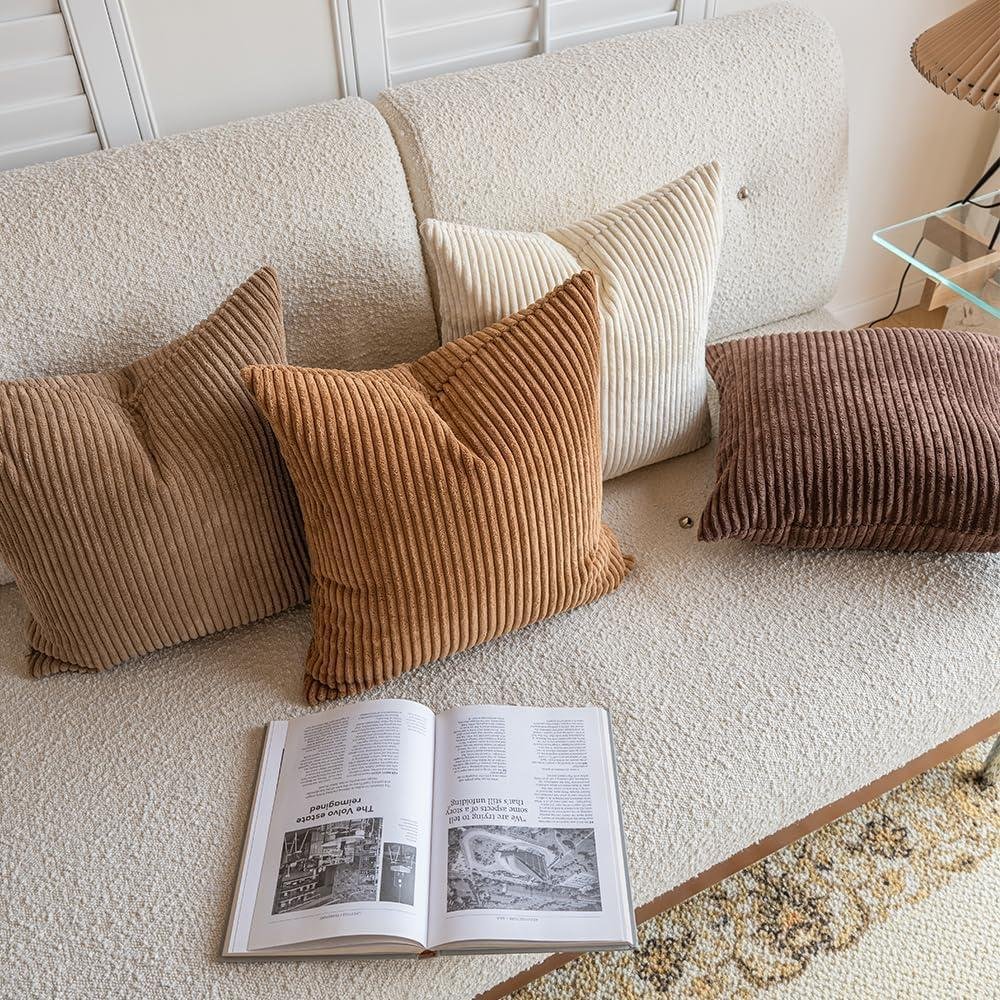 We Tried LANANAS Soft Corduroy Pillow Covers: Our Review