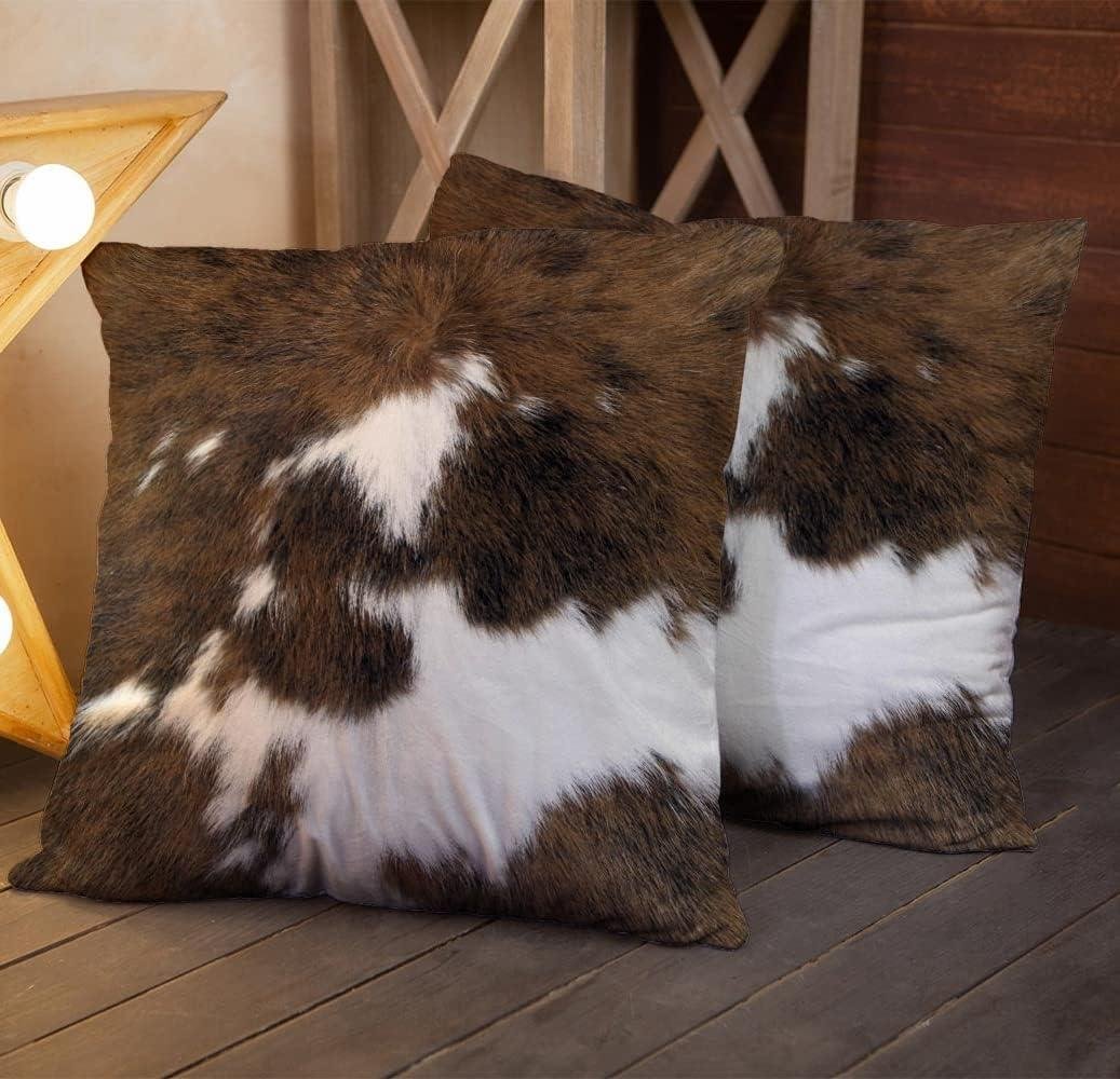 Our Cozy Christmas Cowhide Pillow Covers Review
