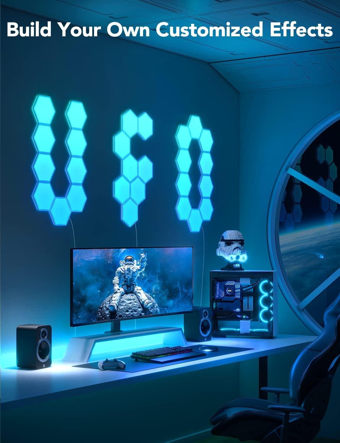 Our Review of Govee Glide Hexa Light Panels: Bright, Smart, Fun