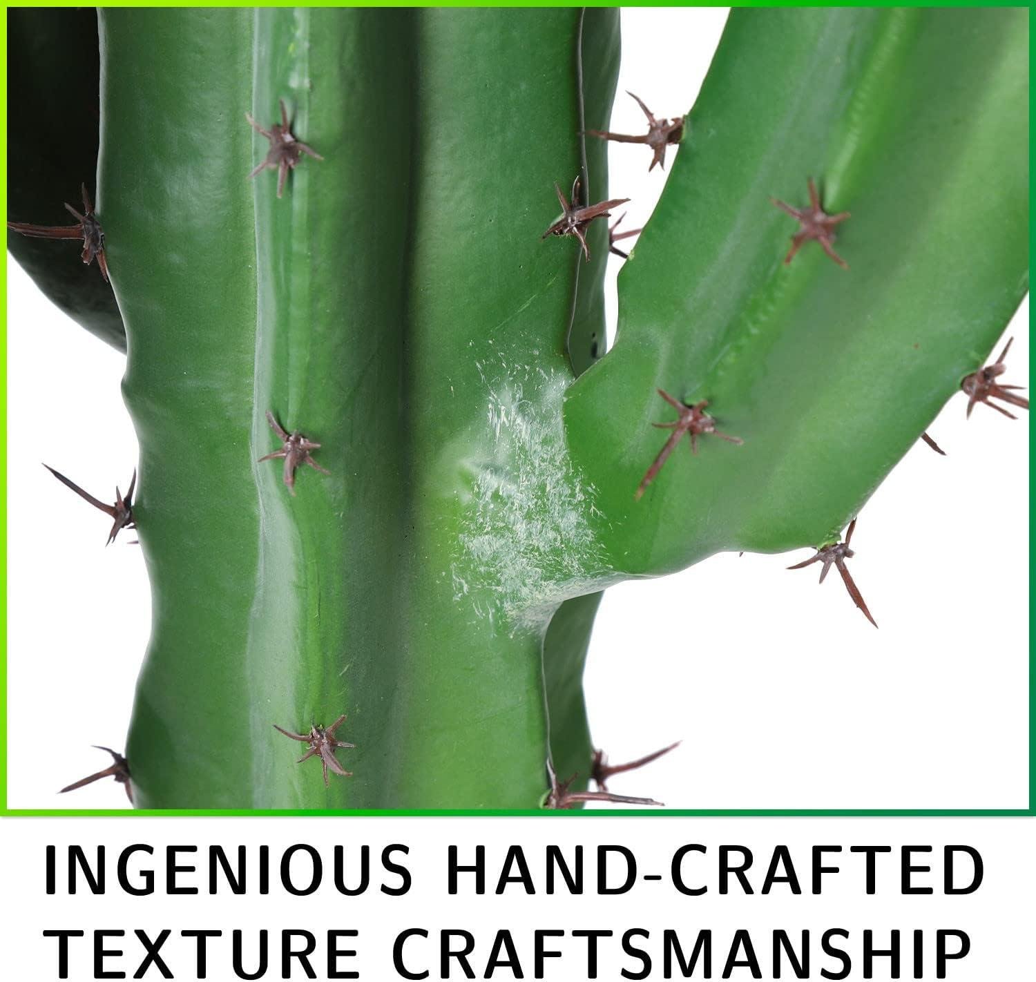 Our Honest Take on the 36-Inch Realistic Artificial Cactus Decor