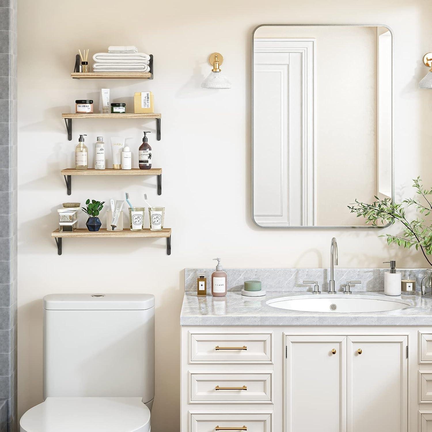 Our Review: YGEOMER Farmhouse Floating Shelves Transform Any Room