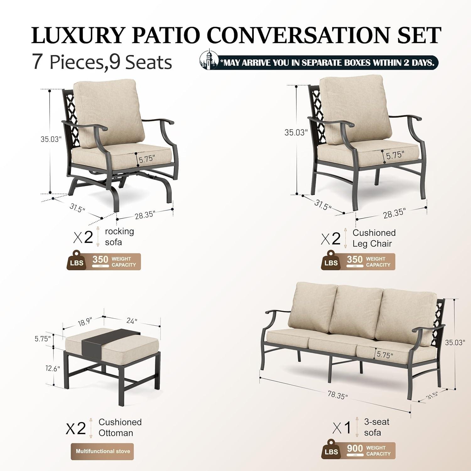 HERA'S HOUSE 7-Piece Patio Set Review: Worth It 2026?