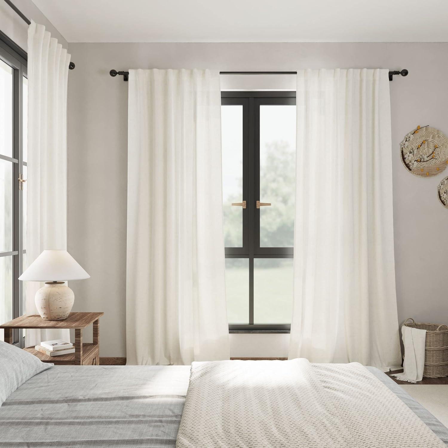 We Found the Perfect Farmhouse Linen Curtains for You