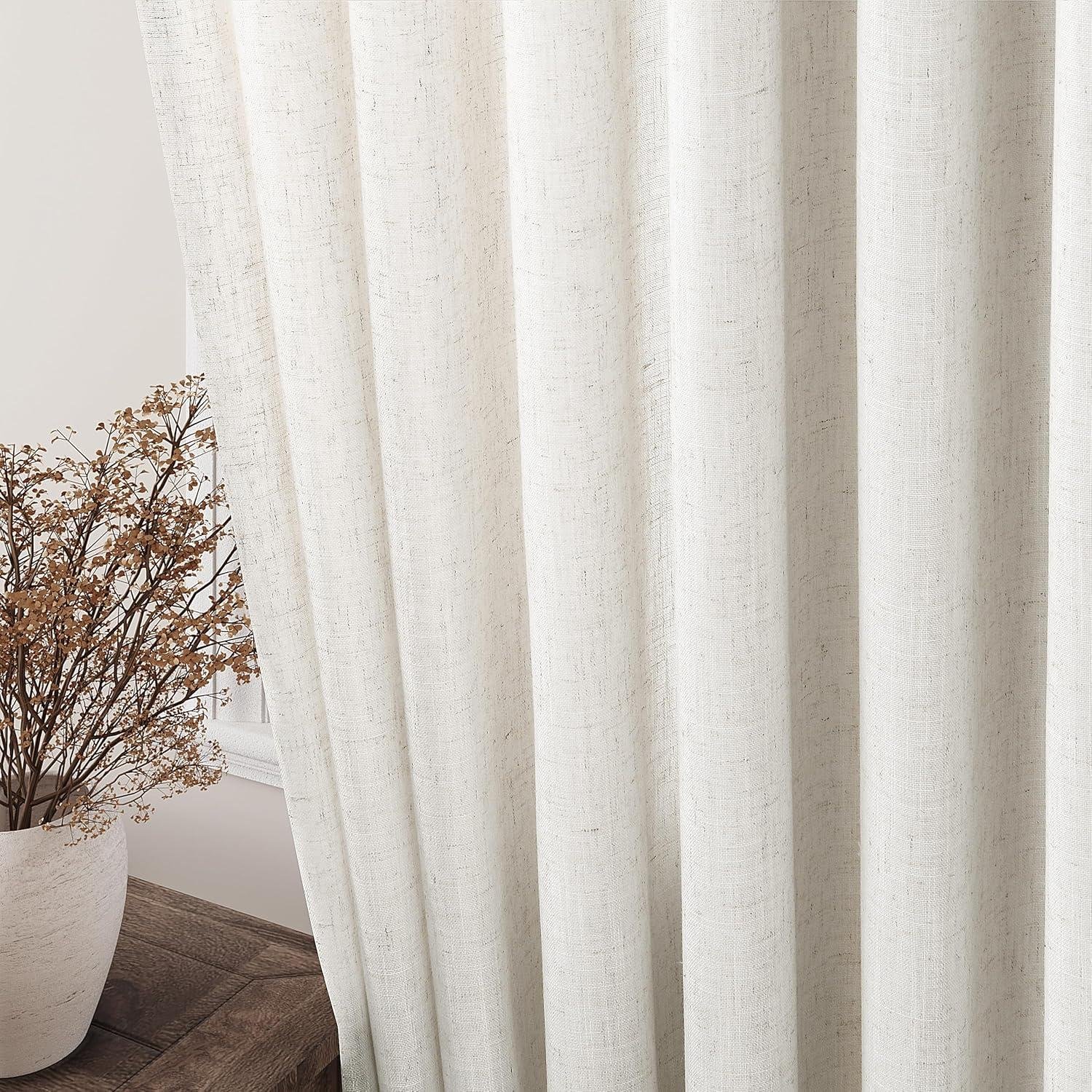 We Found the Perfect Farmhouse Linen Curtains for You