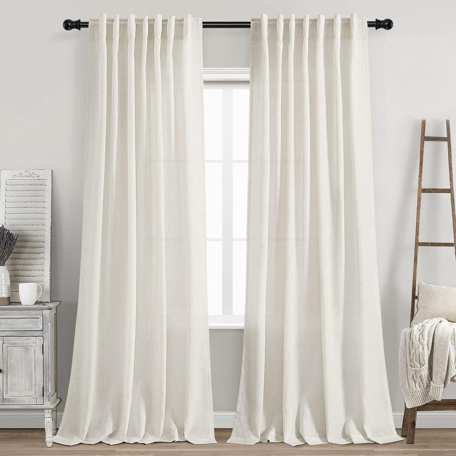 We Found the Perfect Farmhouse Linen Curtains for You