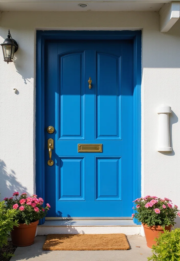 12 Budget-Friendly Home Renovation Projects That Look Expensive (You Won't Regret #7!) - 1. Paint Your Front Door 1