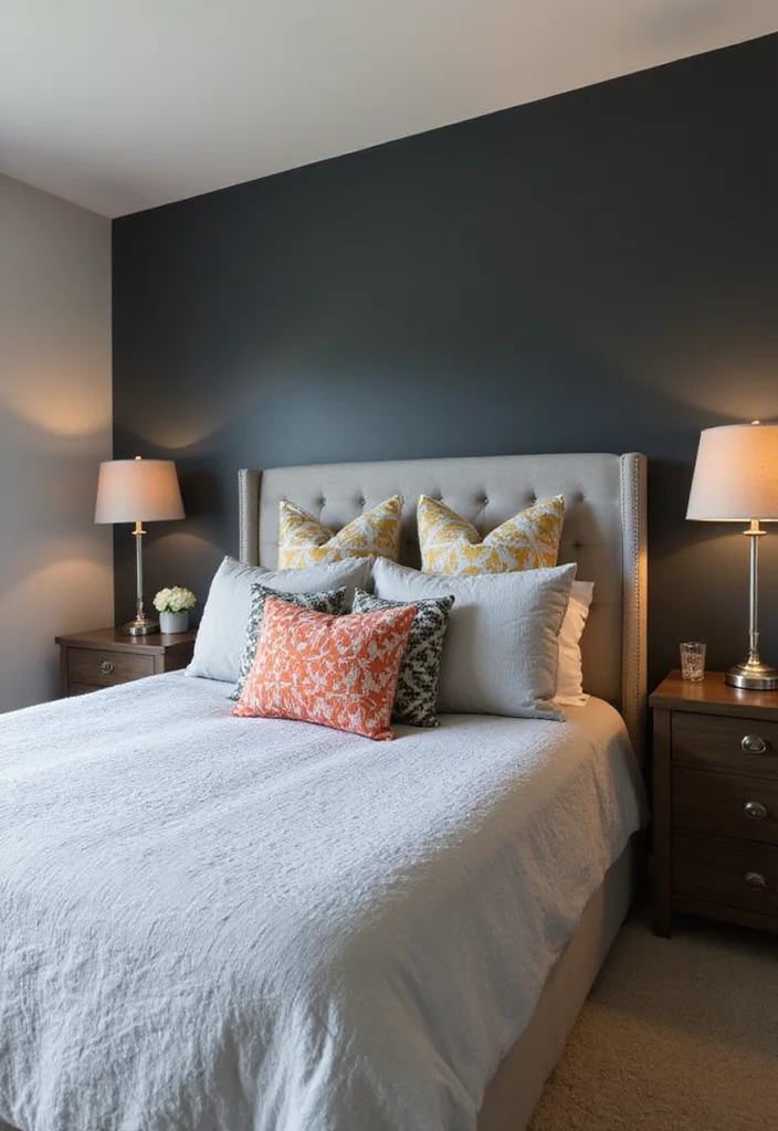 12 Budget-Friendly Home Renovation Projects That Look Expensive (You Won't Regret #7!) - 5. Refresh Your Walls with Accent Paint 1