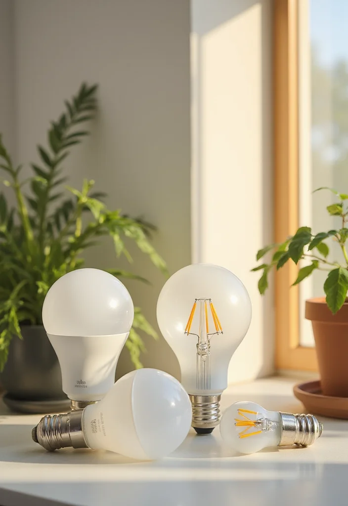 14 Energy-Efficient Lighting Solutions That Save You Money and the Planet! - 1. LED Bulbs: The Unsung Heroes 1