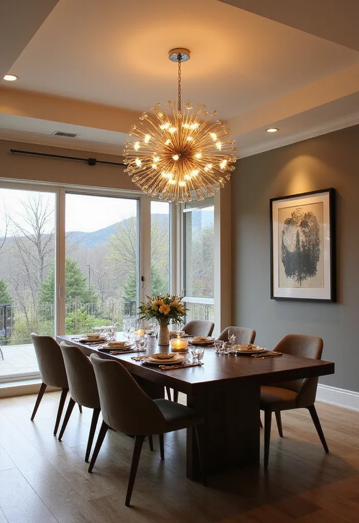 14 Energy-Efficient Lighting Solutions That Save You Money and the Planet! - 9. Chic Chandeliers That Shine 1