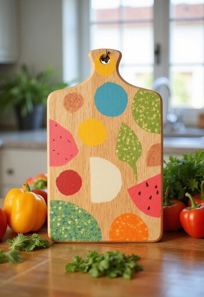 14 Unique Wooden Cutting Boards That Make Perfect Gifts for Every Chef! - 13. The Colorful Composite Board 1