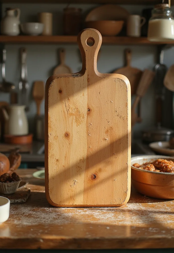 14 Unique Wooden Cutting Boards That Make Perfect Gifts for Every Chef! - 14. The Vintage Inspired Board 1