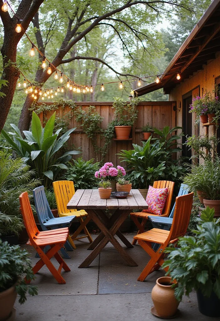 15 Eclectic Decor Ideas That'll Make Your Home the Talk of the Town! - 12. Eclectic Outdoor Spaces 1