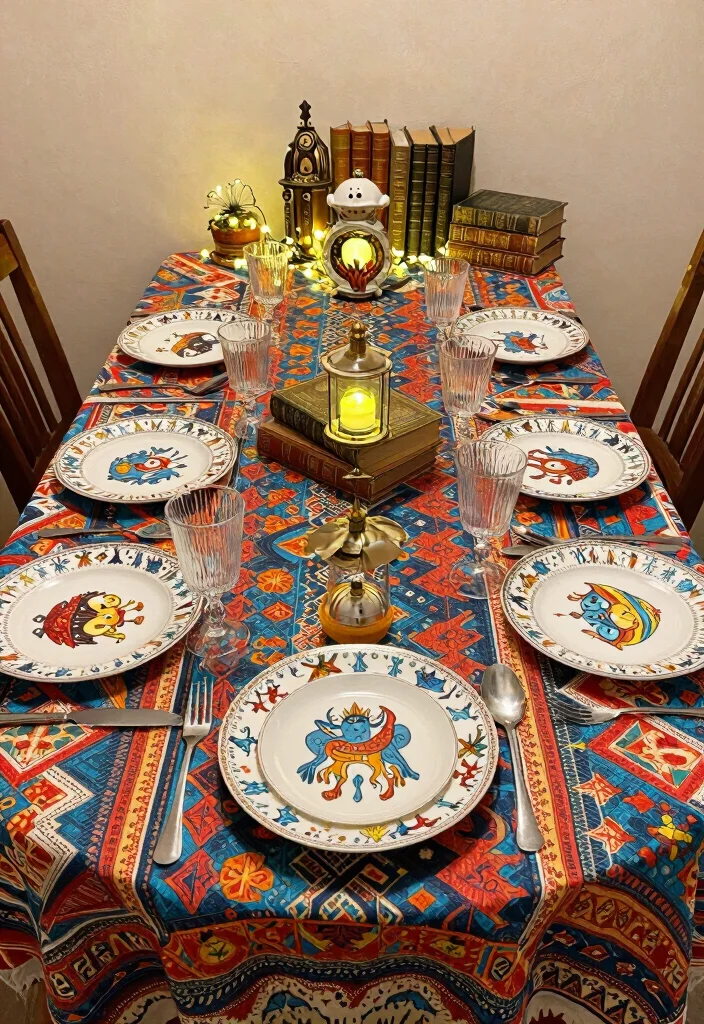 15 Elegant Table Settings That Will Transform Your Dining Experience (You’ll Want to Use #7 Every Time!) - 15. Storybook Fantasy 1