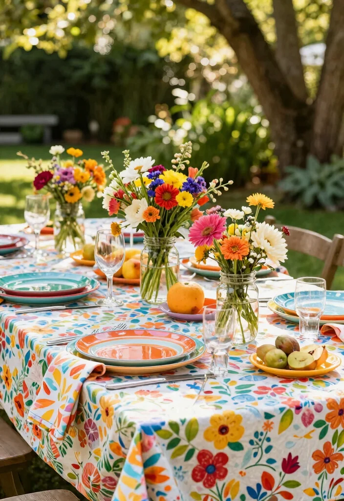15 Elegant Table Settings That Will Transform Your Dining Experience (You’ll Want to Use #7 Every Time!) - 4. Garden Party Glam 1