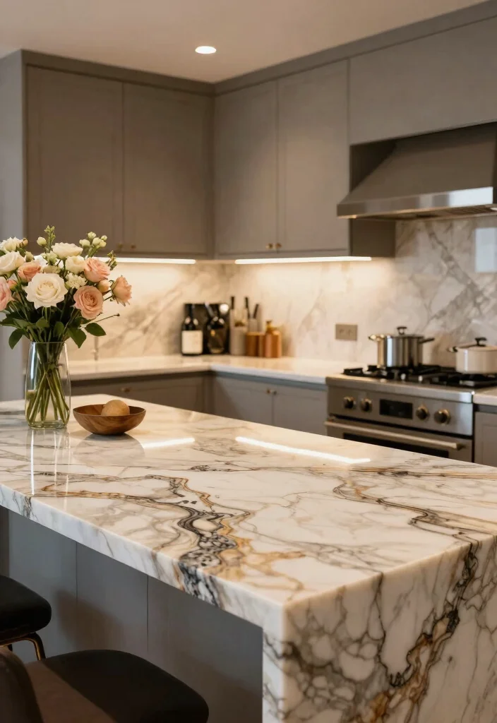 15 Stunning Kitchen Countertop Ideas That Will Transform Your Space (You Won't Believe #6!) - 10. Luxurious Onyx Countertops 1