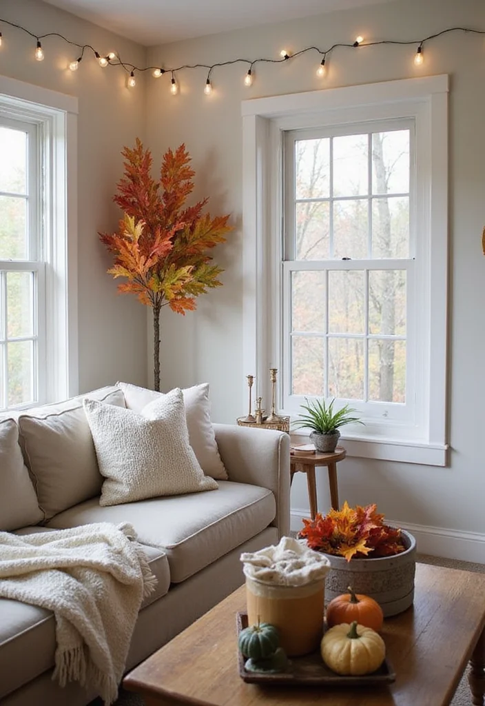 16 Cozy Living Room Tricks to Create a Warm Ambiance (You’ll Be Surprised by #5!) - 10. Seasonal Decor Changes 1