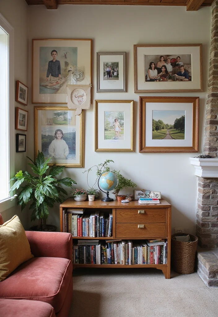 16 Cozy Living Room Tricks to Create a Warm Ambiance (You’ll Be Surprised by #5!) - 5. Personal Touches 1