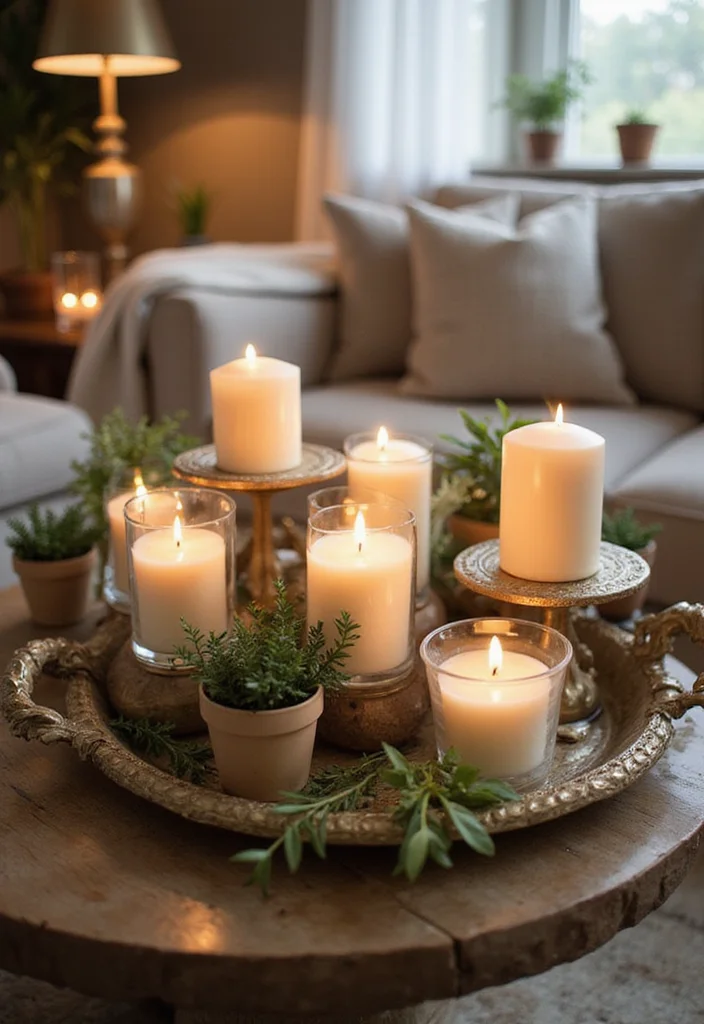 16 Cozy Living Room Tricks to Create a Warm Ambiance (You’ll Be Surprised by #5!) - 9. Scented Candles 1